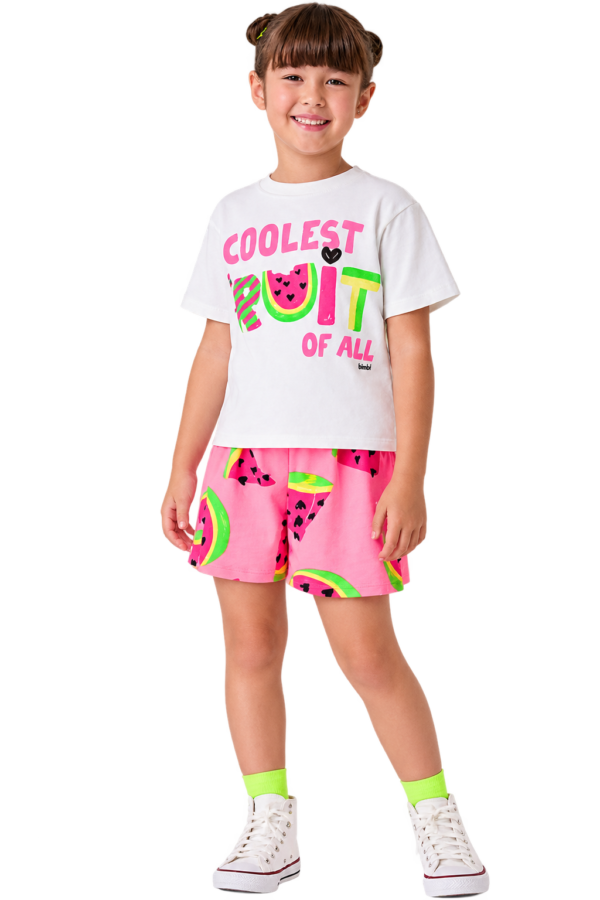 Conjunto Tshirt/Short Bimbi
