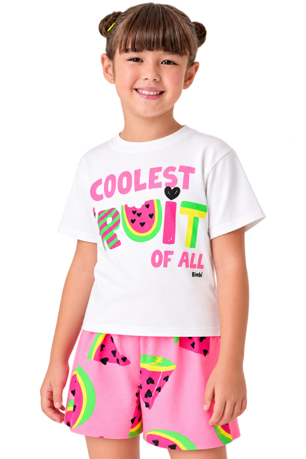 Conjunto Tshirt/Short Bimbi