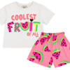 Conjunto Tshirt/Short Bimbi