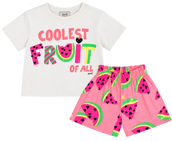 Conjunto Tshirt/Short Bimbi