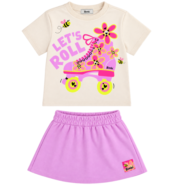 Conjunto T-Shirt/Short Bimbi